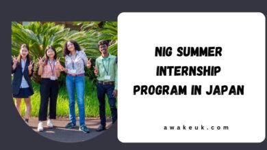 NIG Summer Internship Program in Japan