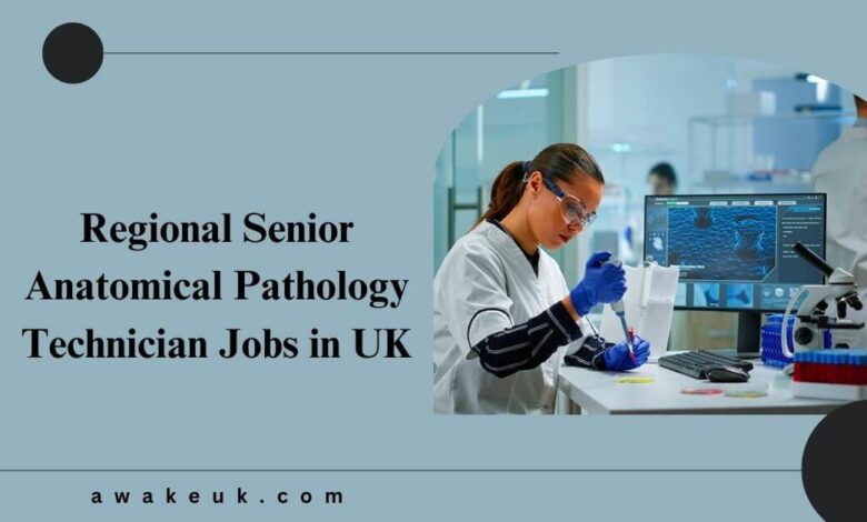 Regional Senior Anatomical Pathology Technician Jobs in UK